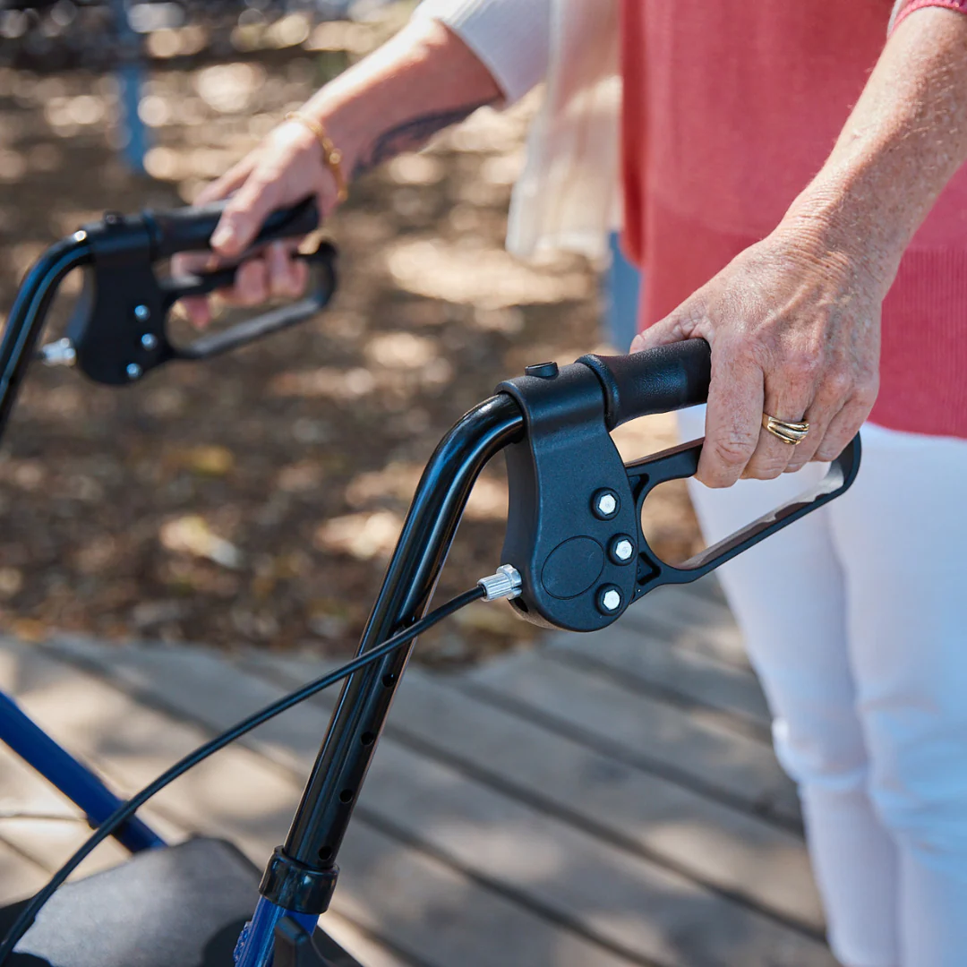 Four Wheeled 6" Castors Rollator - Image 5