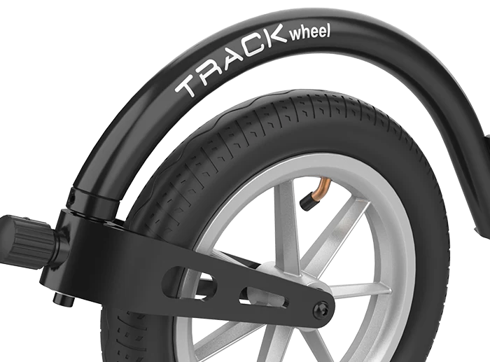 Double Arm Aluminium 12" Outdoor Track Wheel - Image 3