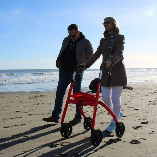 Escape 4 Red Rollator - Image 8