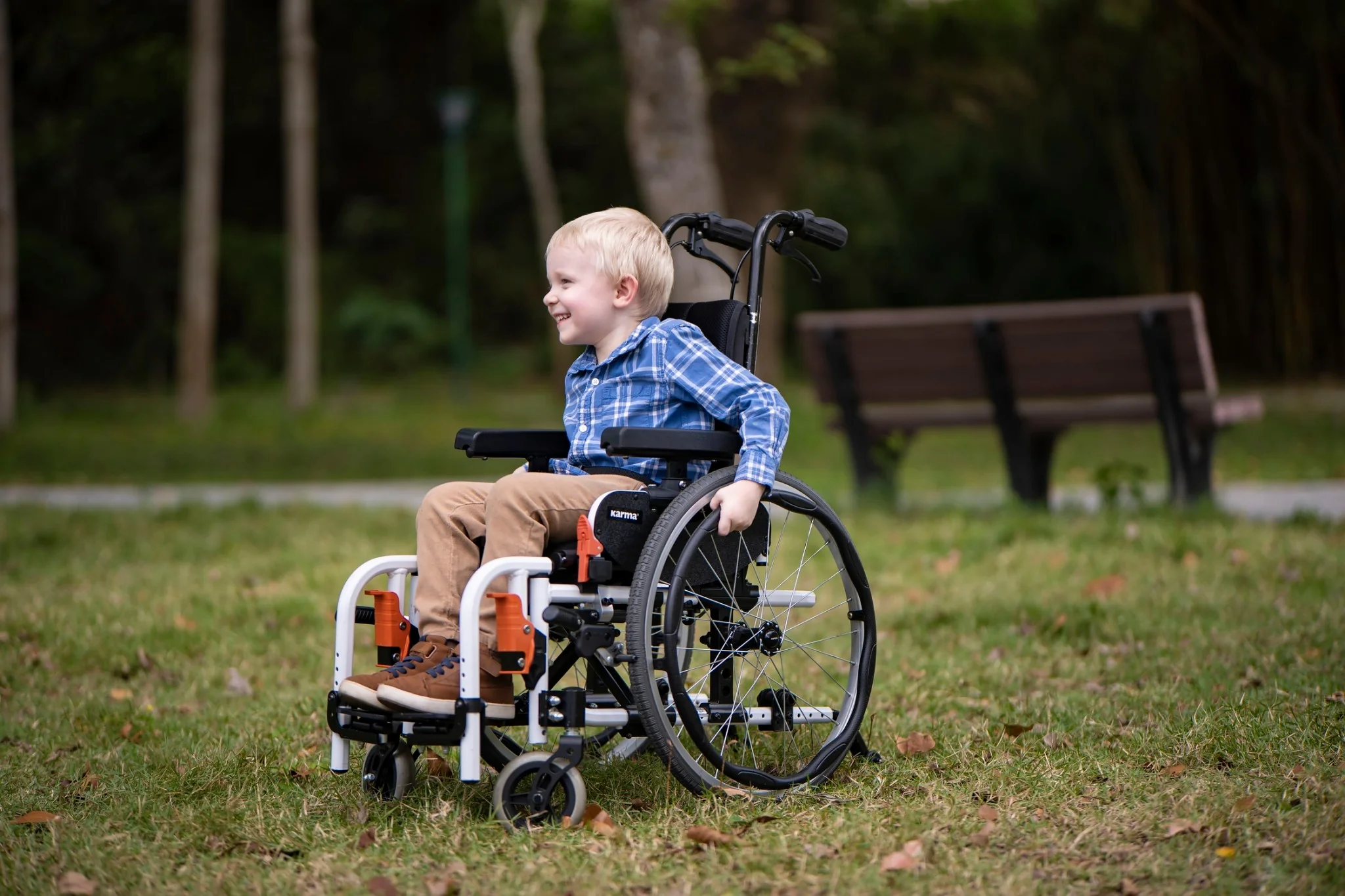 Karma Flexx Junior Self-Propelling Wheelchair - Image 4