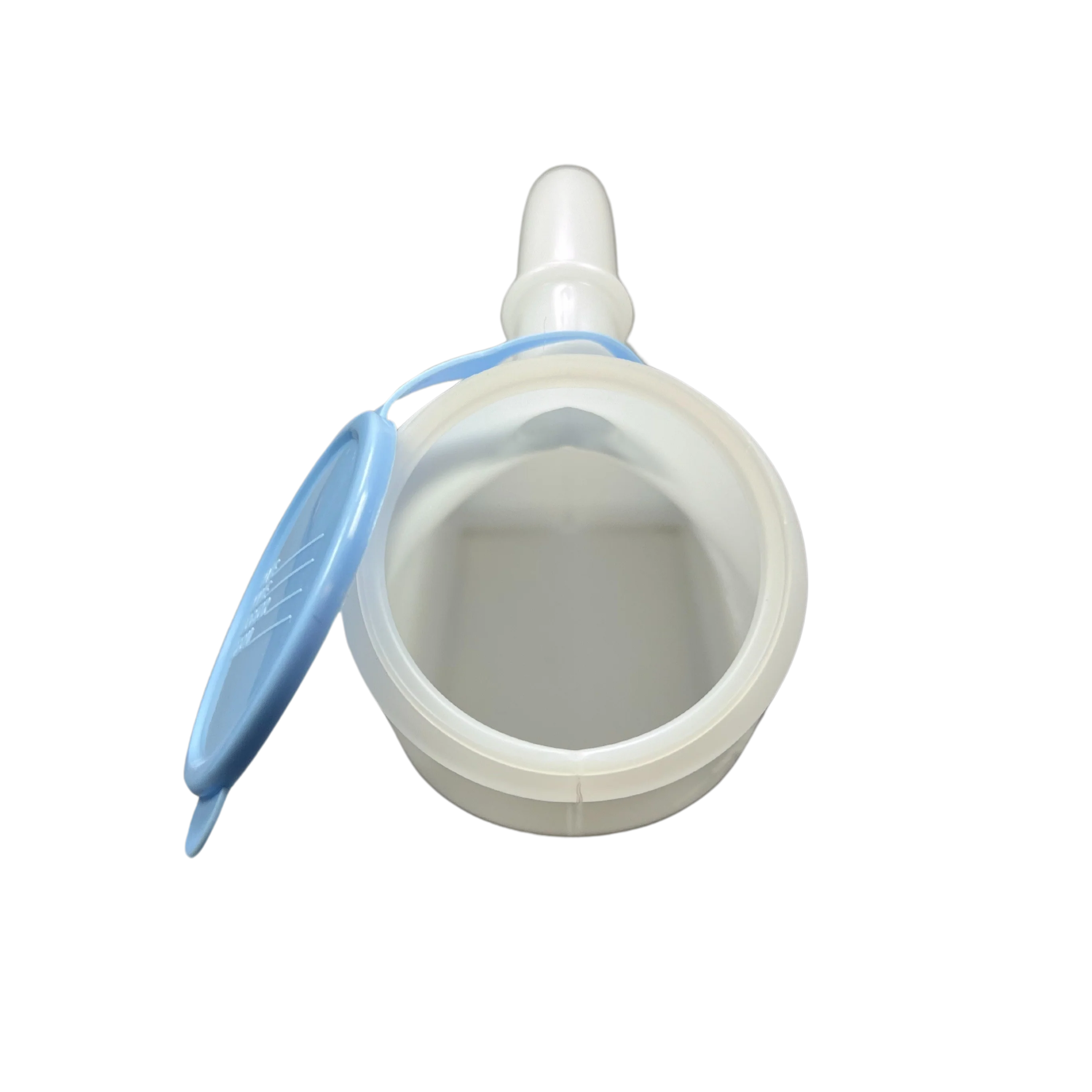 Male Urinal with Blue Cover - Image 4