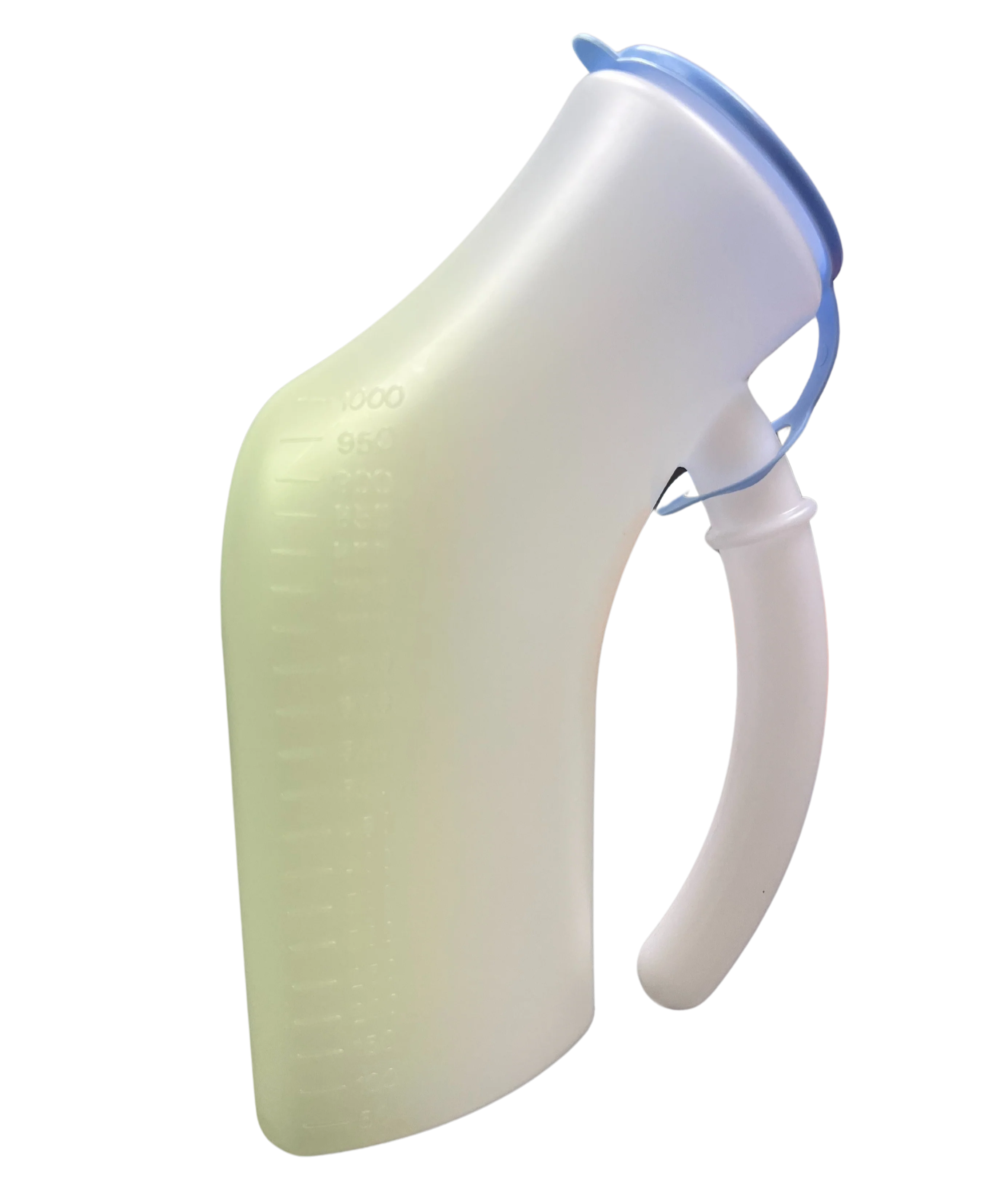 Male Urinal with Blue Cover - Image 5