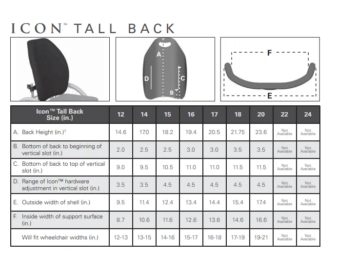 Varilite Icon Tall Back - Image 4